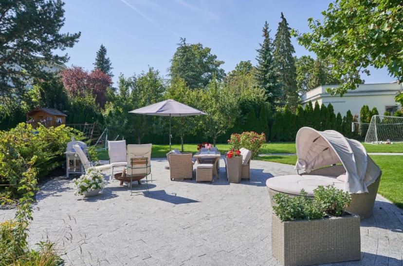 Apartment Mit Gartenblick Und Terrasse Baden Exterior photo